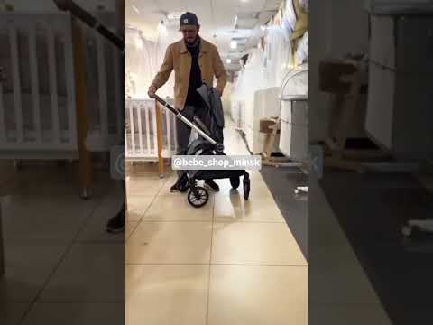 фото коляска luxmom b1 3 в 1 с перекидной ручкой 0