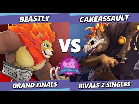 Patchwork 2025 GRAND FINALS - CakeAssault (Forsburn) Vs. Beastly (Zetterburn) Rivals 2 - RoA2