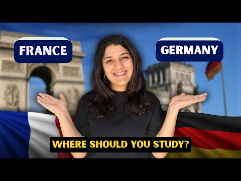 Should you study abroad in France or Germany? | Which is better for JOBS? Top Unis, Fees, Visa, Jobs