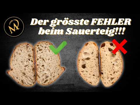 Der grösste FEHLER beim Backen mit Sauerteig und wie du ihn vermeiden kannst