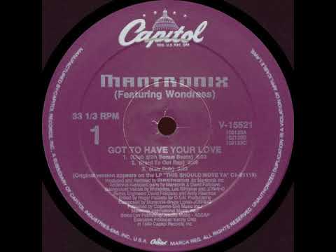 Mantronix Ft. Wondress - Got To Have Your Love (Club With Bonus Beats) (1989) (HD Audio)