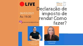 Declarao de imposto de renda!Como fazer?