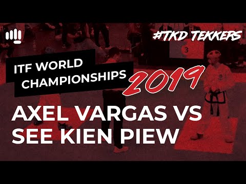 Axel Vargas vs See Kien Piew | ITF Taekwon-Do World Championships 2019