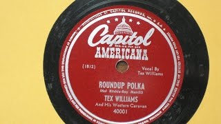 Roundup Polka - Tex Williams and his Western Caravan - Capitol Records Americana Series 40001