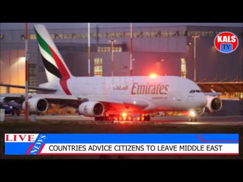 IRAN: Amawanga Gayise Abantu Baago Kuva Mangu Mu Middle East, Ennyonyi Nazo Ziyimirizza!!