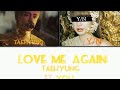 LOVE ME AGAIN- KARAOKE ( TAEHYUNG )YOU AS(Y/N) #taehyung #bts #trending #kpop #karaoke #fyp #youtube