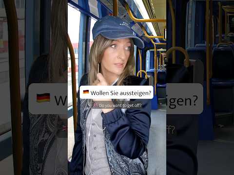 Everyday German - What to say if you want to get off a crowded Bus