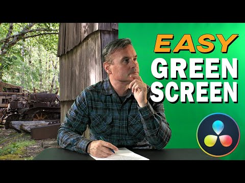 Easy Green Screen Removal in DaVinci Resolve 17 - Quick Tips