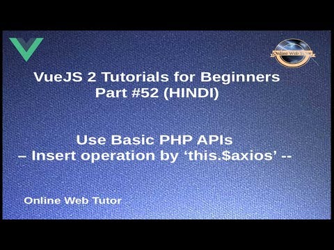 VueJs 2 Tutorial for beginners in HINDI | ENGLISH 21 Node js Vue CLI Installation guide map
