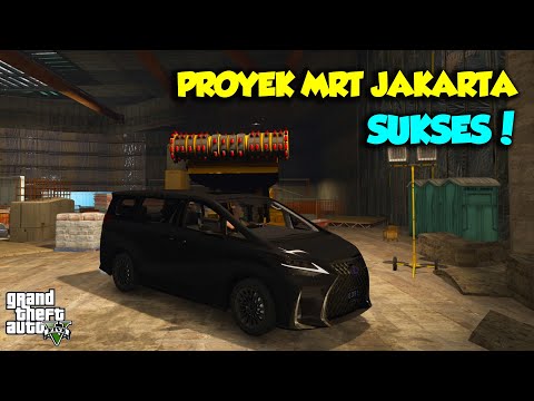 SULTAN UPIN IPIN KUNJUNGAN PROYEK MRT JAKARTA MANTUL - GTA V SULTAN UPIN IPIN EPISODE SPESIAL