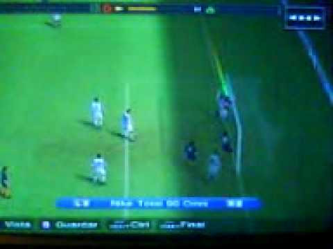 pro evolution 2009 gol olimpico de caranta