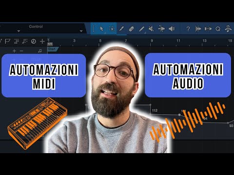 Le AUTOMAZIONI Midi vs Audio | Tutorial Studio One ITA
