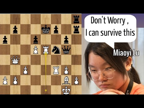 Maioyi bravely defend the position! | Fide World youth u16 Chess Olympiad 2023 | R5 |
