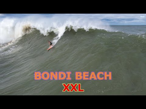 Surfing Bondi Beach, Sydney, Australia... MASSIVE