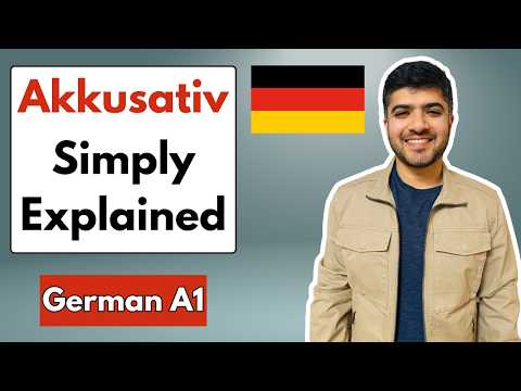 Akkusativ in German | Simplest Explanation with Examples | Exercise Included | German A1
