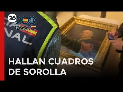 La Policía Nacional recupera 'La Chata', de Sorolla, en el Palacio de Liria