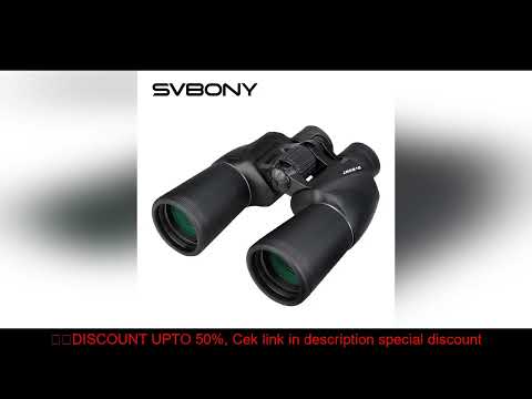 Svbony SV206 10x50 Binoculars Powerful Professional Telescope Bak4 Prism camping equipment Military