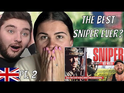 Brits React to America's Legendary Marine Sniper - Carlos "White Feather" Hathcock - Part 2