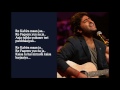 Arijit Singh With His Soulful Performance Mirchi Music Awards Lyrics
