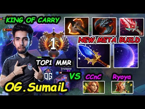 OG SumaiL [Faceless Void] Top1 MMR KING OF Carry New Meta Build 7.24 vs CCnC Dota 2