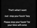 Toni Childs - Stop Your Fussin' (Lyrics)