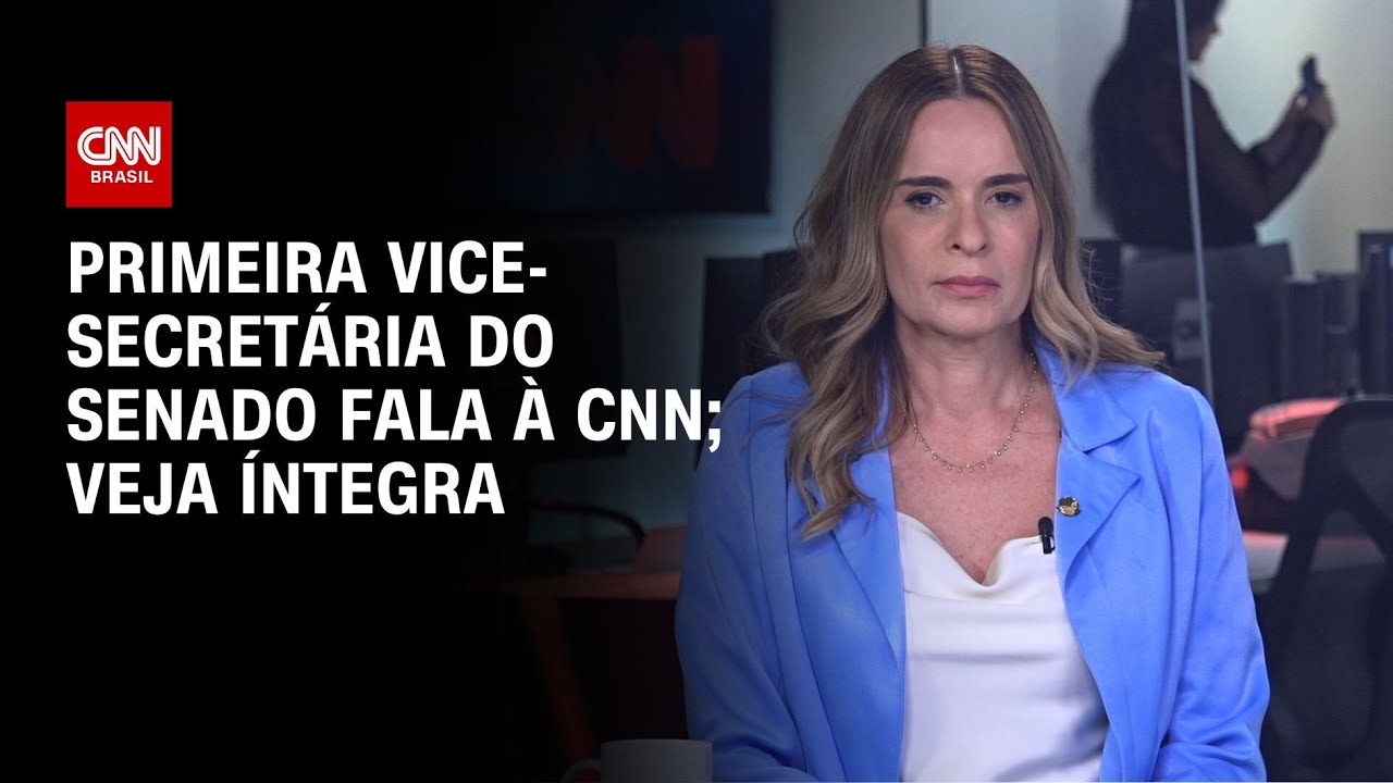 Primeira vice-secretária do Senado fala à CNN; veja íntegra | CNN 360