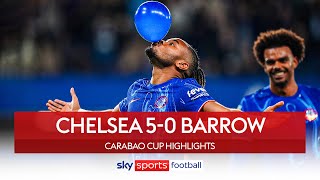 Chelsea 5-0 Barrow - Carabao Cup