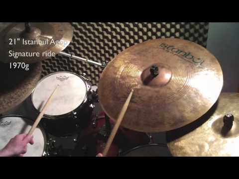 Ride cymbal video blog #32 - 21" Istanbul Agop Signature ride 1970g