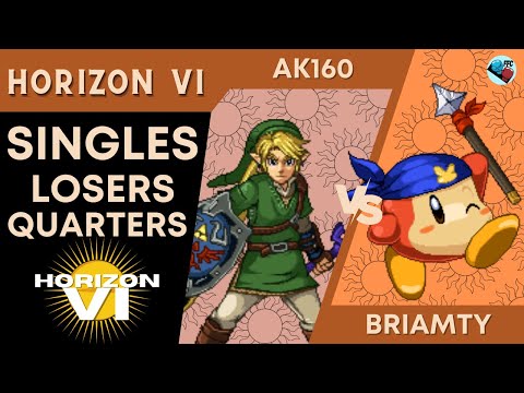SC AK160 (Link) vs UL Briamty (Bandana Dee) - SSF2 Losers Quarters - Horizon VI