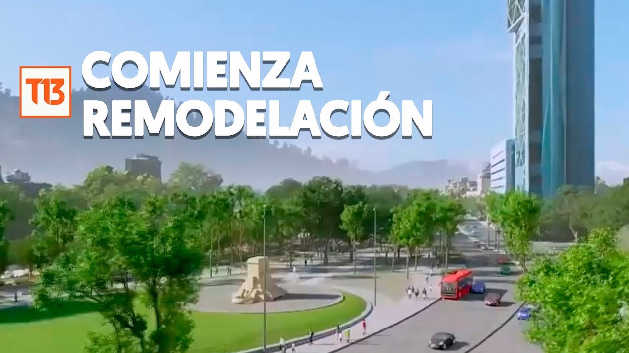 Comienza remodelación de Plaza Italia: Esto durará la remodelación y así lucirá