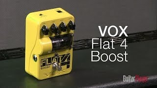 Video thumbnail for Vox Tone Garage Flat 4 Boost by Guitar Player Magazine