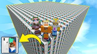 😂 LOS NUEVOS LUCKY BLOCKS DE IPHONE X EN MINECRAFT MODS CON TINA Y KIRON!!