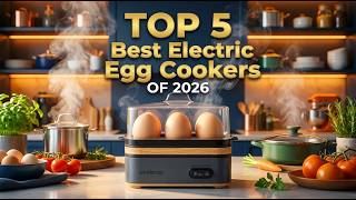 Best Electric Egg Cookers 2026 🥚 Peel Eggs in SECONDS! (Top 5 Ranked)
