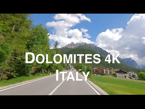 Driving in Dolomites  🇮🇹 4K The Most Beautiful Drive in Italy