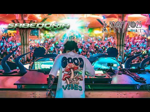 SABEDORIA LIVE @ BOOM FESTIVAL 2025 - FULL SET VIDEO 4k (DANCE TEMPLE)