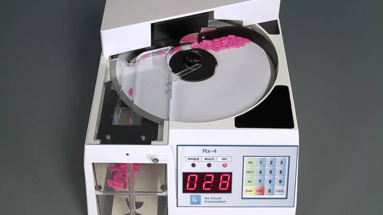 How does a pill counter work?