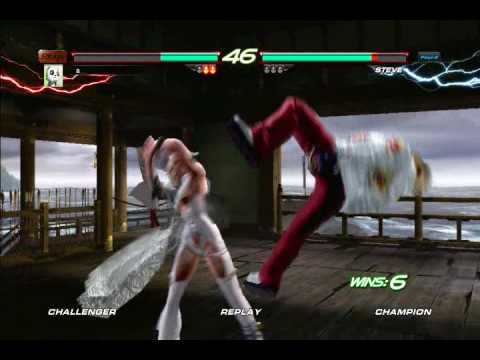 Tekken6 Lili VS Steve