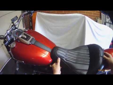 Sport Glide, Install, Standard Tourer, Mustang Seats, Harley Davidson