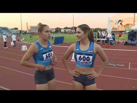 (B) 4x100m [Ž], zlatna HRVATSKA s novim U20 rekordom - Prvenstvo Balkana za juniore i juniorke 2025