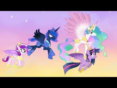 MLP:FIM 👑The Royal Alicorns of Equestria 👑 TRIBUTE - the end of time