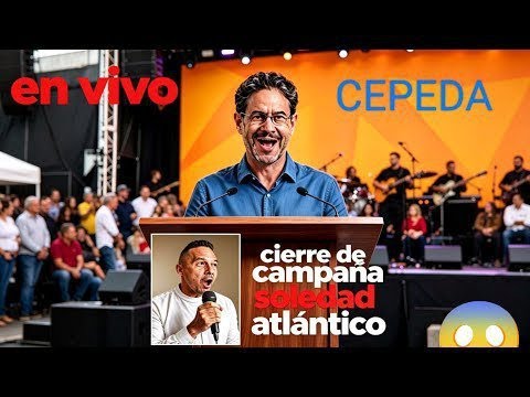 cepeda en soledad atlántico, cierre de campaña