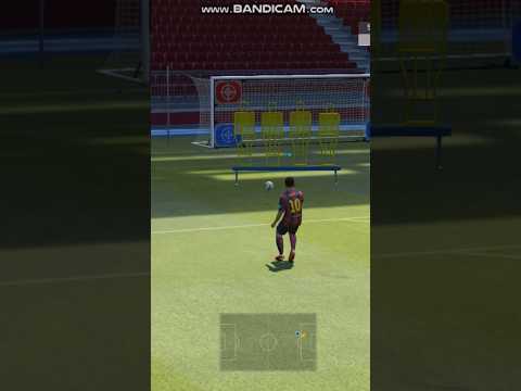 PES 2015 practice freekick by Messi #pes2015 #game #practice #messi #pes15 #fcb #konami #steam #clip