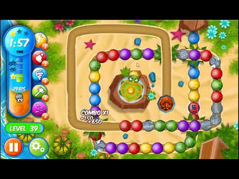 Marble Woka Woka Level 39 - NO BOOSTERS 🐢 | SKILLGAMING ✔️