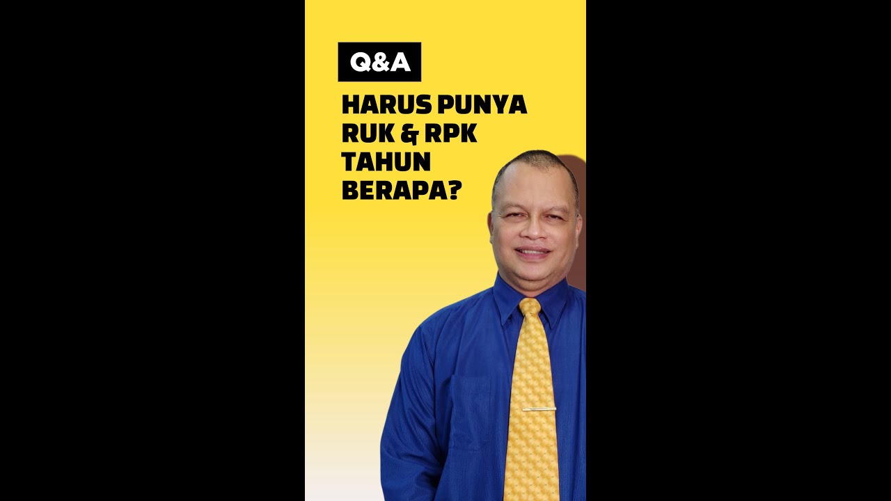 Saat survey, RUK dan RPK tahun berapa saja yang dibuktikan?