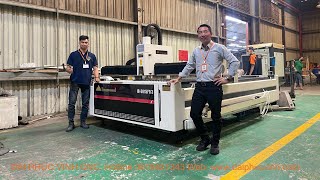 Combo Máy cắt Laser fiber cnc ironwood kết hợp cắt hộp - ống giao tại Cty TTT