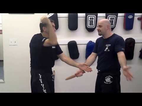Inosanto kali knife flow drill with Scott Shields