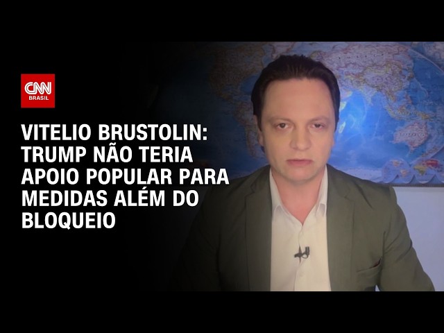 Trump não teria apoio popular para medidas além do bloqueio, diz professor | WW