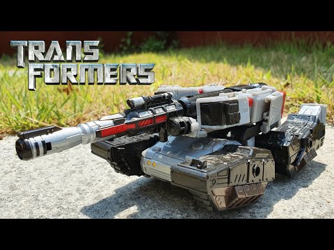 How to Transform:: Stealth Tank - Megatron Transformers Robot Toys Review (with Unboxing)