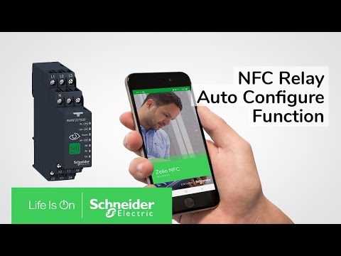 Video Releu de monitorizare tensiune  trifazic - multifunctional cu programare si prin NFC