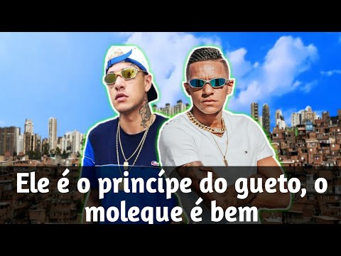 MC Paulin da Capital e MC Mãozinha - Príncipe do Gueto (Lyrics Vídeo) DJ GM